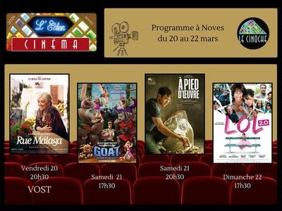 Programme Cinéma de L