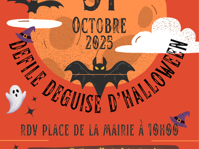 Défilé déguisé d'Halloween