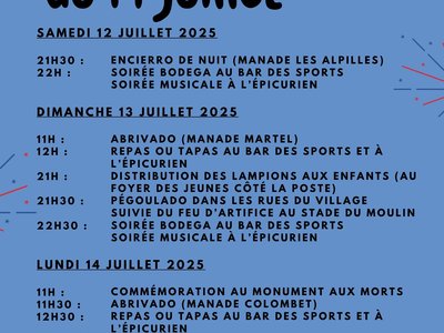 Festivités du 14 Juillet