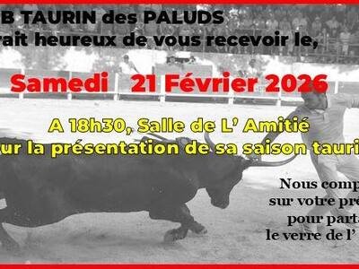 Présentation saison Taurine 2026