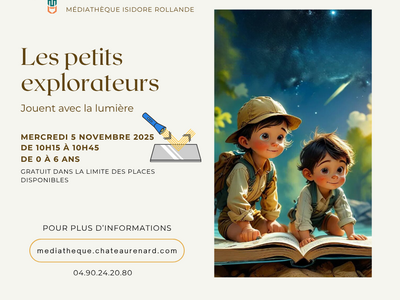 Les petits explorateurs