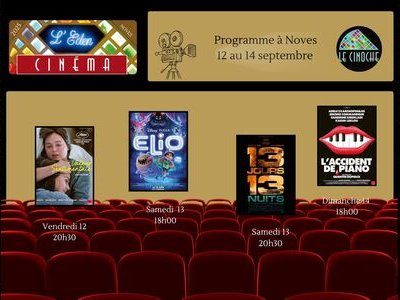 Programme Cinéma de L'Eden