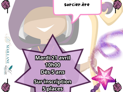 Atelier Créatif - Baguette de sorcière