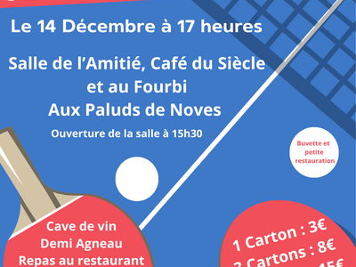 Loto du Ping-Pong Club Palunais