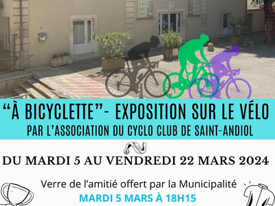 Exposition "À bicyclette"