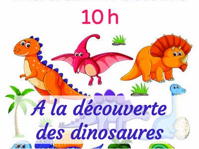 Atelier "A la découverte des dinosaures"