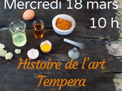 Atelier « Histoire de l’art - Tempera »