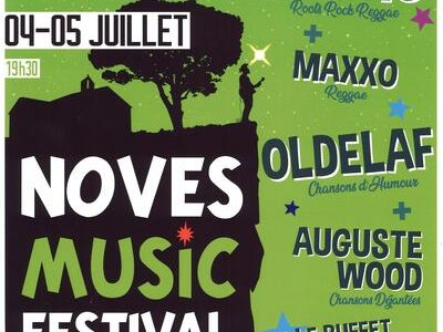 Noves Music Festival 2025 : The Gladiators + MAXXO + le buffet sonore