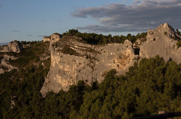 Falaises à Orgon