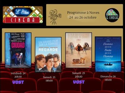 Programme Cinéma de L'Eden