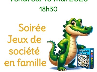 Soirée jeux de société