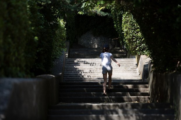 Escaliers du Jardin des Tours