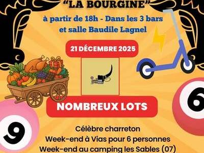 Loto du club taurin La Bourgine