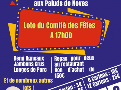 Loto du Comité des Fêtes