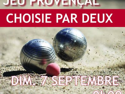 Concours de boules - Jeux provençal