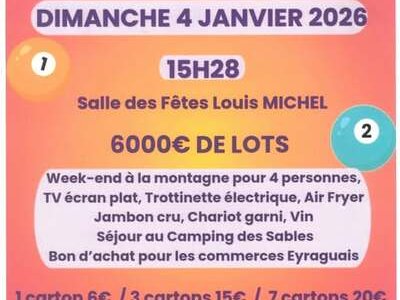 Loto du tennis club eyraguais