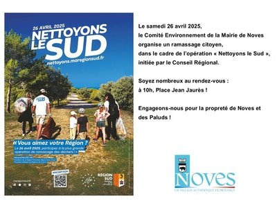 Nettoyons le Sud