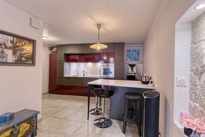 Coquette de maison de village