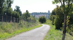 Vue du village de Barbentane