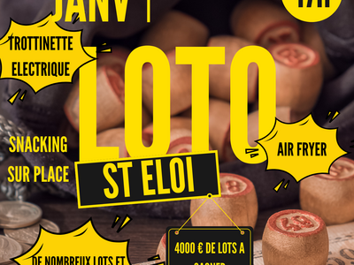 Loto de la Confrérie de Saint Eloi
