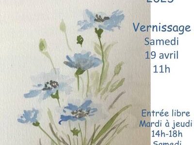 Exposition d'aquarelles de Luciana Dessi