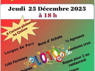 Loto de Noel du Club Taurin des Paluds