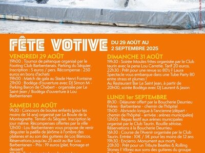 Fête votive de Barbentane