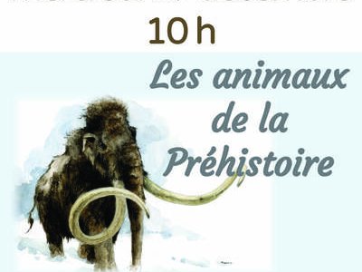 Atelier « Les animaux de la Préhistoire »
