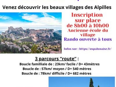 Randonnée à vélo dans les Alpilles