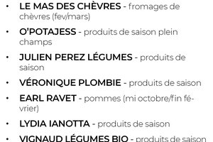 Les Mercredis des Producteurs