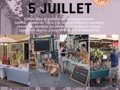 Marché des créateurs nocturne