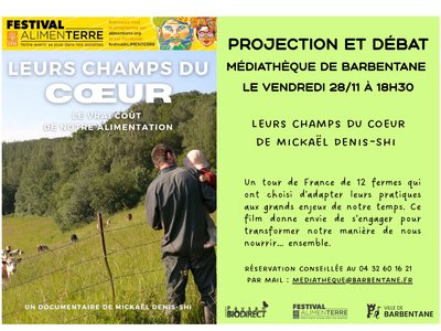 Projections et débats à la médiathèque