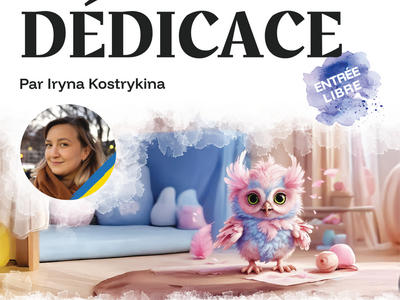 Dédicace d'Iryna Kostrykina