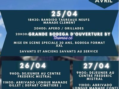 Week-end taurin des Savants