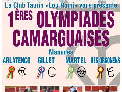 1ere Olympiades Camarguaises