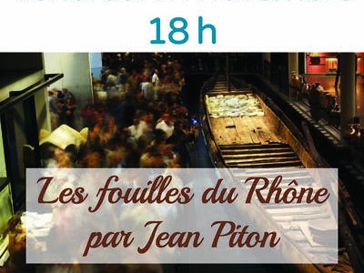 Conférence "Arles - Les fouilles du Rhône"