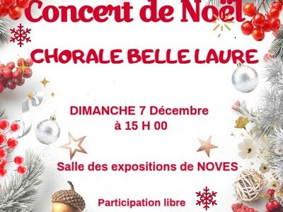 Concert de Noël de la Chorale Belle Laure