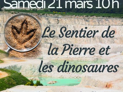 Visite et atelier sur le thème du Sentier de la Pierre et des dinosaures