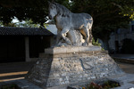 Statue cheval de trait à Mollégès