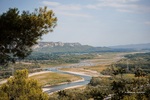 Panorama sur la Durance, Orgon