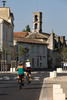 Cyclistes à Verquières